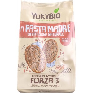 Crackers Forza 3 A Pasta Madre 250 G YUKYBIO