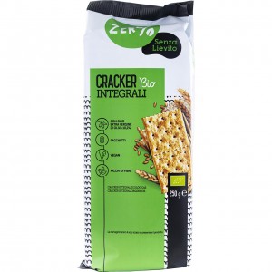 Crackers integrali senza lievito 250g ZER%LIEVITO