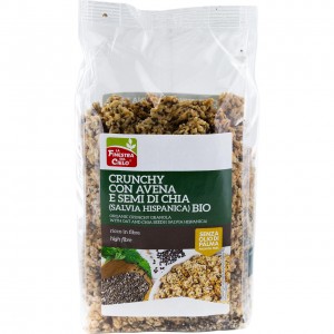 Crunchy con avena e semi di chia 375g LA FINESTRA SUL CIELO
