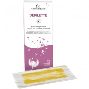 Depilette - strisce depilatorie precerate (12 strisce) 40ml VICTOR PHILIPPE