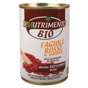 FAGIOLI ROSSI AL NATURALE 400g IL NUTRIMENTO