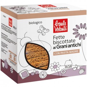 Fette biscottate ai grani antichi 300g BAULE VOLANTE