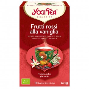 Frutti rossi alla vaniglia 34g YOGI TEA