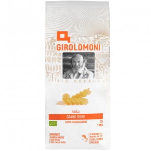 Fusilli bianchi trafilato al bronzo 500g GIROLOMONI