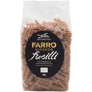 Fusilli integrali di Farro "Le Farrette" 500g Prometeo