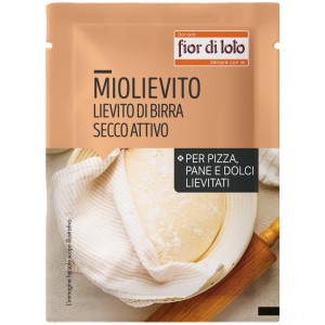 Lievito di Birra secco attivo Miolievito 10g Fior di Loto