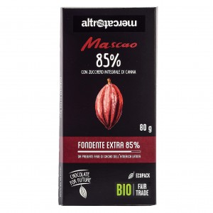 Masco Fondente Extra 85% 80g Altromercato
