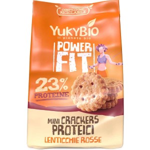 MiniCrackers Proteici Lenticchie 150 G YUKYBIO