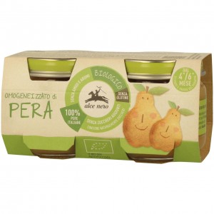 Omogeneizzato di pera 2x80g ALCE NERO