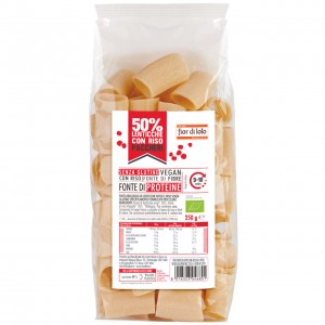 Paccheri di lenticchie rosse e riso 250g FIOR DI LOTO