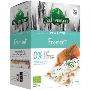 Pane azimo di frumento 200g PAUL HEUMANN