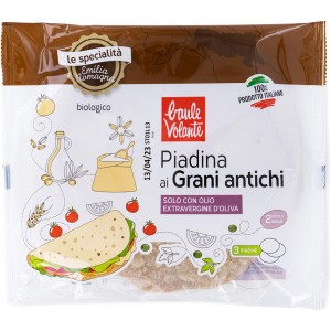 Piadina ai grani antichi 240g BAULE VOLANTE