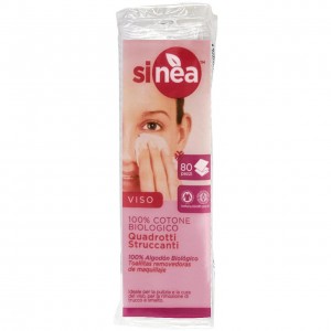 Quadrotti struccanti 80pz SINEA