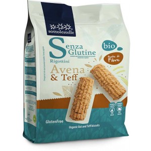 Rigottini Avena e Teff senza glutine 250g Sottolestelle