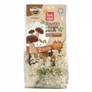 Risotto ai funghi porcini 250g BAULE VOLANTE