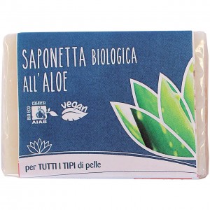 Saponetta all'aloe vera 100g FIOR DI LOTO