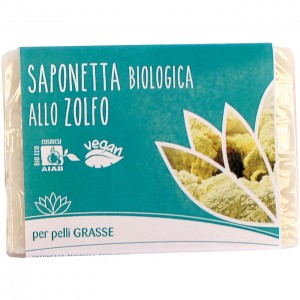Saponetta allo zolfo 100g Fior di loto