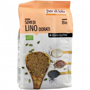Semi di lino dorati 400g FIOR DI LOTO