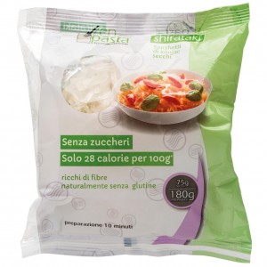 Shirataki essicati monodose - formato tagliatelle 75g ZENPASTA