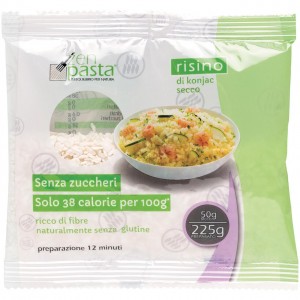 Shirataki essiccati monodose - formato riso 50g ZENPASTA