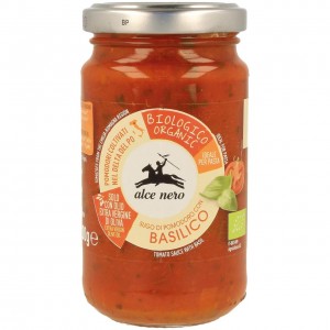 Sugo di pomodoro con basilico 200g ALCE NERO