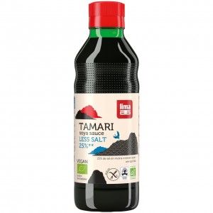 Tamari salsa di soia con meno 25% di sale 500ml Lima