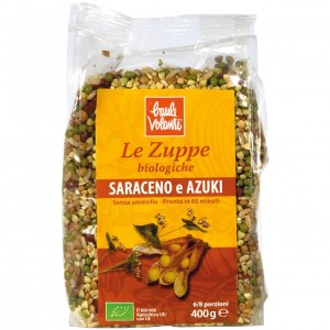Zuppa saraceno e azuki 400g BAULE VOLANTE
