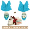 Due Uova Pasqua vegan e Dolce di Pasqua Farro Cioccolato Vegan Probios