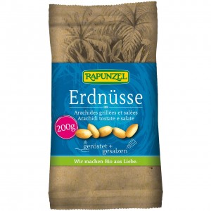 Arachidi tostate e salate 200g RAPUNZEL