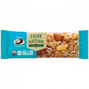 Barretta al cocco 40g TASTE OF NATURE