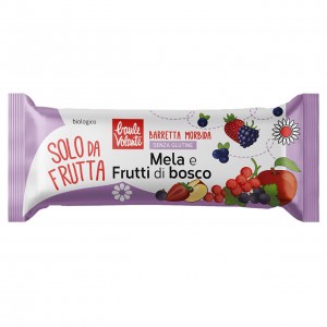 Barretta morbida mela e frutti di bosco 30g BAULE VOLANTE