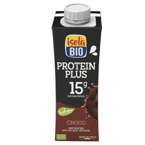 Bevanda di soia protein plus choco 250ml ISOLA BIO