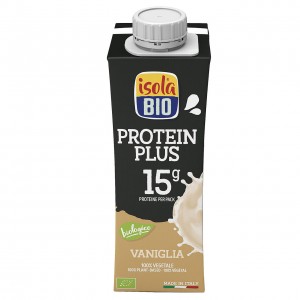 Bevanda di soia protein plus vaniglia 250ml ISOLA BIO