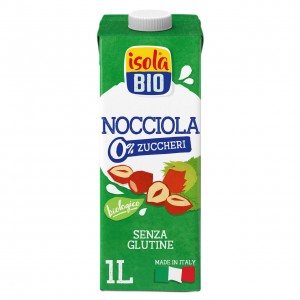 Bevanda Vegatale di Nocciola con calcio 1lt Isola Bio