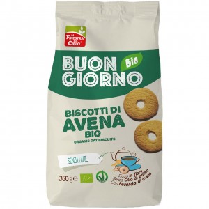 Biscotti avena 350g BUONGIORNOBIO