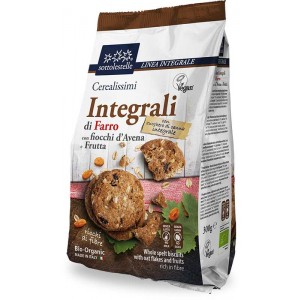 Biscotti Cerealissimi di Farro con Fiocchi d'Avena e Frutta 300gr Sottolestelle