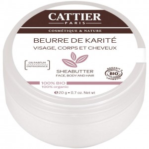 Burro di karité viso, corpo e capelli 100g CATTIER