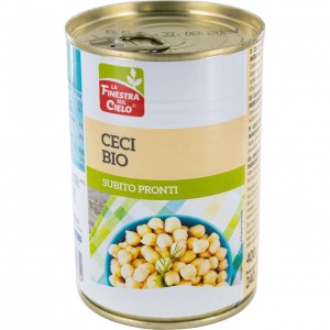 Ceci in lattina 400g LA FINESTRA SUL CIELO