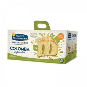 Colomba al Pistacchio senza glutine 500g Piaceri Mediterranei