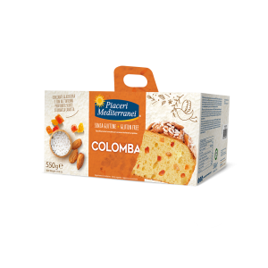 Colomba Classica senza Glutine 550g Piaceri Mediterranei