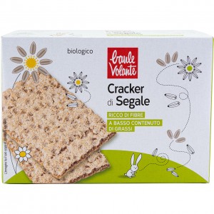 Cracker di segale - linea benessere 250g BAULE VOLANTE