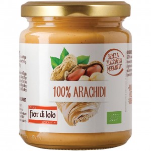 Crema di Arachidi 100% 200g Fior di Loto