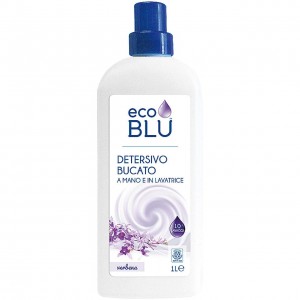 Detersivo bucato in lavatrice e a mano profumo verbena 1L ECO BLU