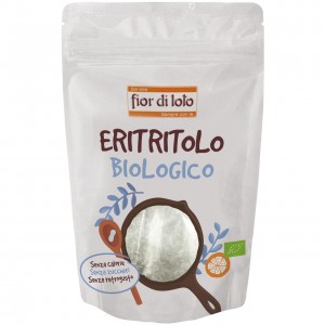 Eritritolo Cristallizzato Biologico 250g Fior di Loto 