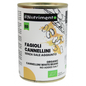Fagioli cannellini al naturale 400g IL NUTRIMENTO