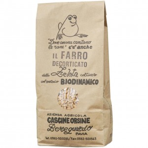 Farro spelta decorticato demeter 500g CASCINE ORSINE