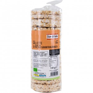 Gallette di riso granfragranza in tubo 150g Fior di Loto