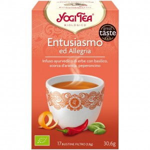 Infuso entusiasmo ed allegria 30,6g YOGI TEA