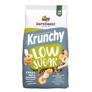 Krunchy crazy nuts low sugar 375g BARNHOUSE