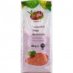 Lenticchie rosse decorticate 500g VIVIBIO
